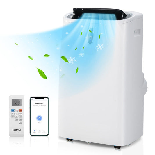 14000 BTU Portable Air Conditioner with WiFi Control – 4-in-1 Cooling, Heating, Fan, and Dehumidifier 1