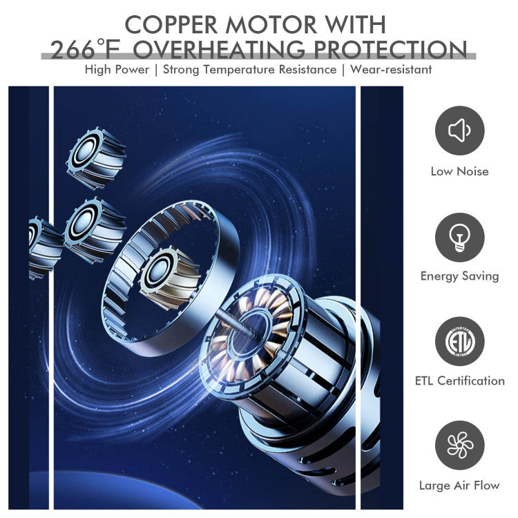 20-Inch High-Speed Floor Fan with Adjustable Tilt and 3 Speed Modes – Durable Metal Construction for Efficient Air Circulation 6