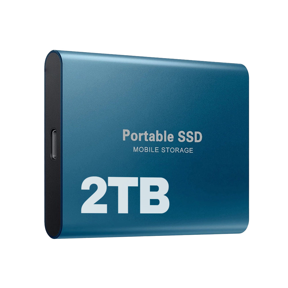 2TB Portable SSD External Hard Drive - High-Speed Compact Storage with USB-C, Shock-Resistant Design for Windows and Mac 8