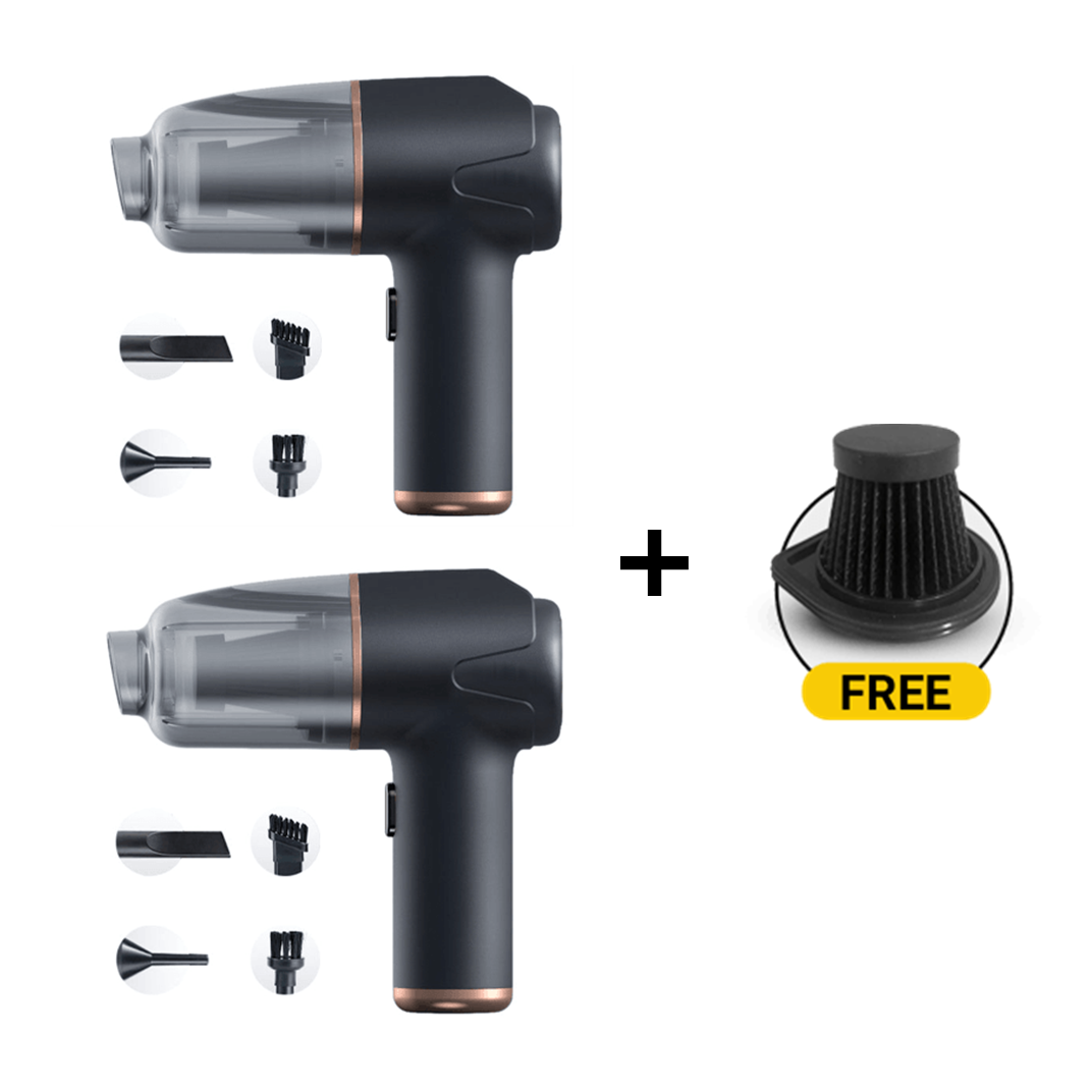 3-in-1 Cordless Vacuum Cleaner with Blower and Inflator – Lightweight and Portable for Home and Car 4