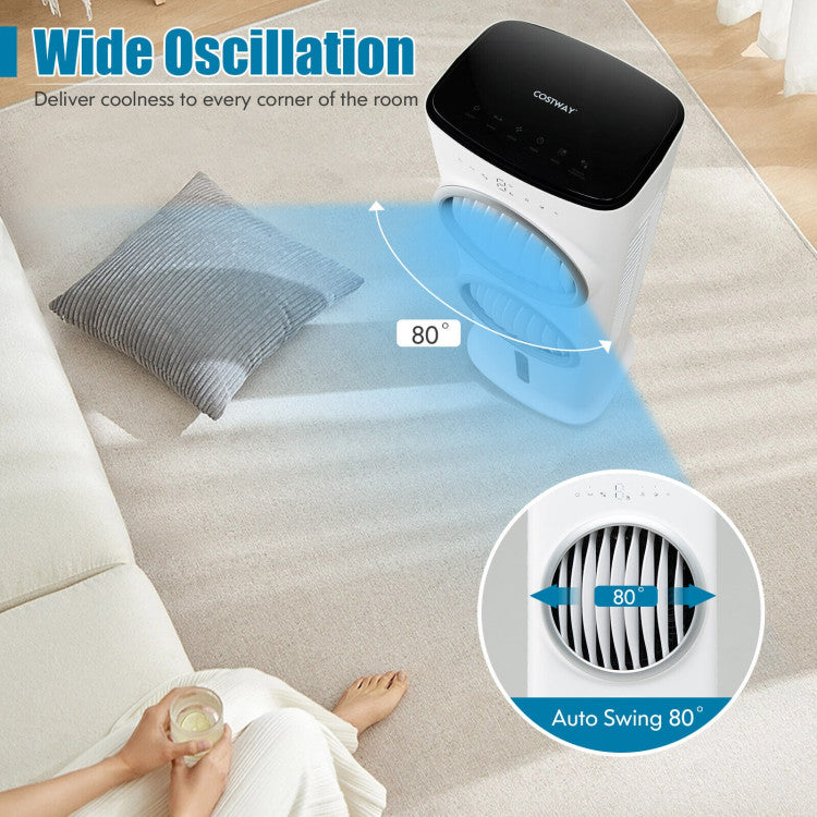 3-in-1 Evaporative Air Cooler with Remote Control – Quiet Fan and Humidifier for Indoor Comfort 3