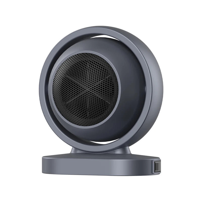 380W Portable Electric Space Heater with Instant Heating and Safety Features – Compact Desk Fan Heater
