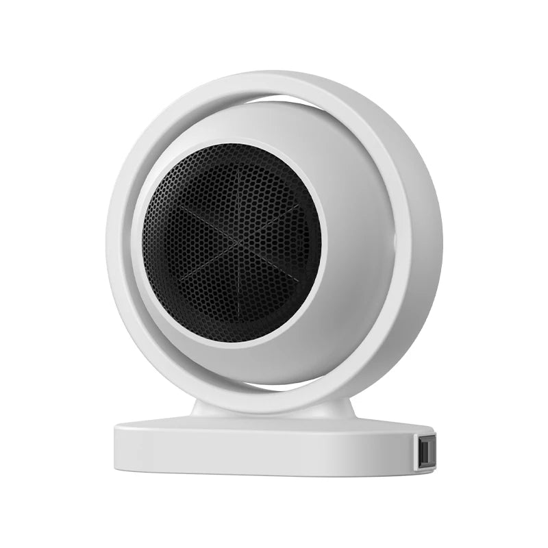 380W Portable Electric Space Heater with Instant Heating and Safety Features – Compact Desk Fan Heater