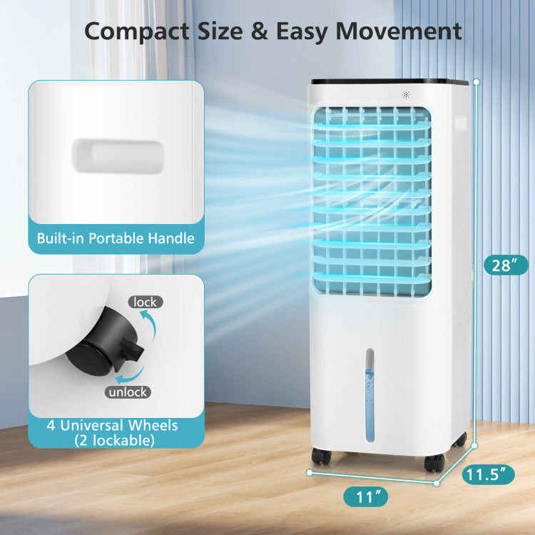 4-in-1 Air Cooler with 12L Water Tank – Multi-Mode Cooling, Humidifying, and Purifying System 7