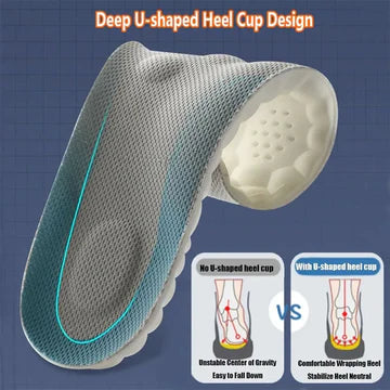 4D Cloud Technology Insoles with Acupoint Massage - Ultra Soft and Supportive Footwear Solution 6