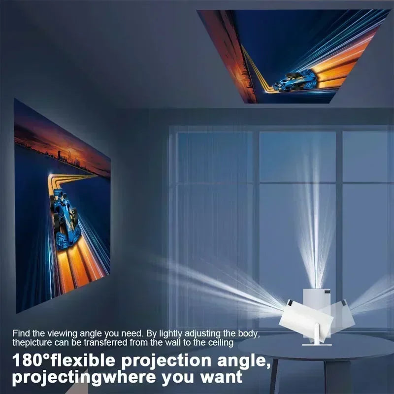 4K Home Theater Projector with Dual WiFi6 Connectivity for Gaming and Outdoor Movies 6