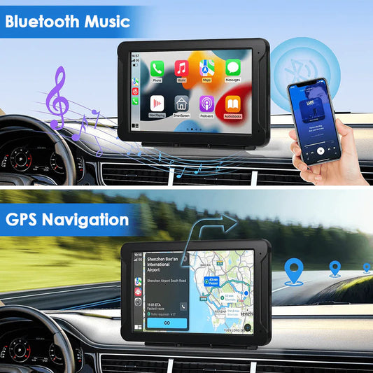 7-Inch Touchscreen Car Stereo with Apple CarPlay and Android Auto Integration 1