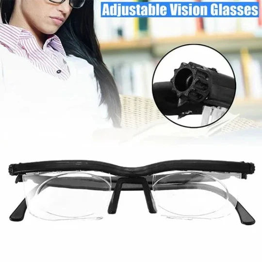 Adjustable Focus Glasses for Near and Far Vision – Lightweight, Impact-Resistant Adjustable Eyeglasses 2
