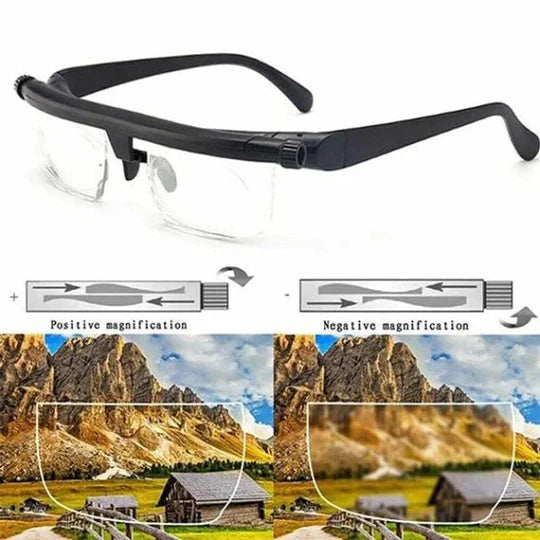 Adjustable Focus Glasses for Near and Far Vision – Lightweight, Impact-Resistant Adjustable Eyeglasses 4