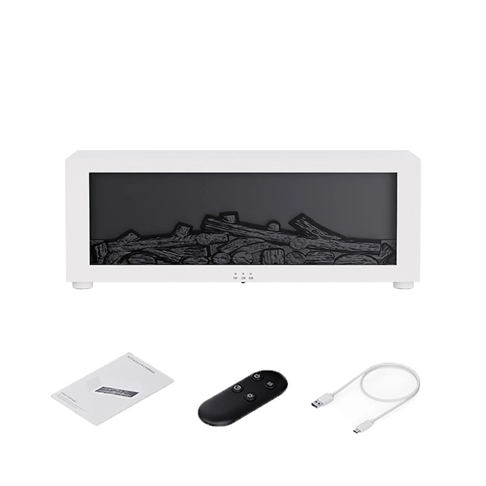Air Humidifier and Purifier with Aromatherapy and Flame Effect – Large Capacity, Adjustable Mist 5