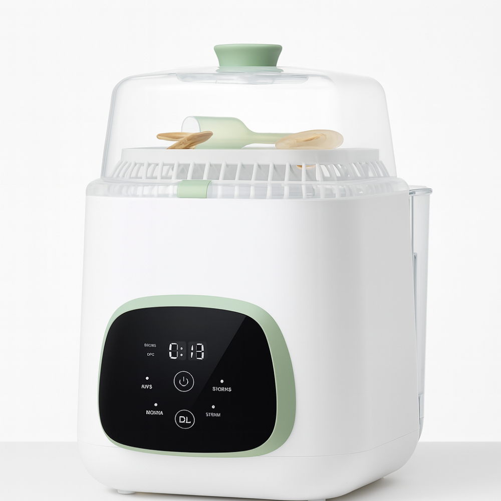 Baby Bottle Sterilizer and Dryer Machine – High-Temperature Steam Sterilization with Digital Control 2