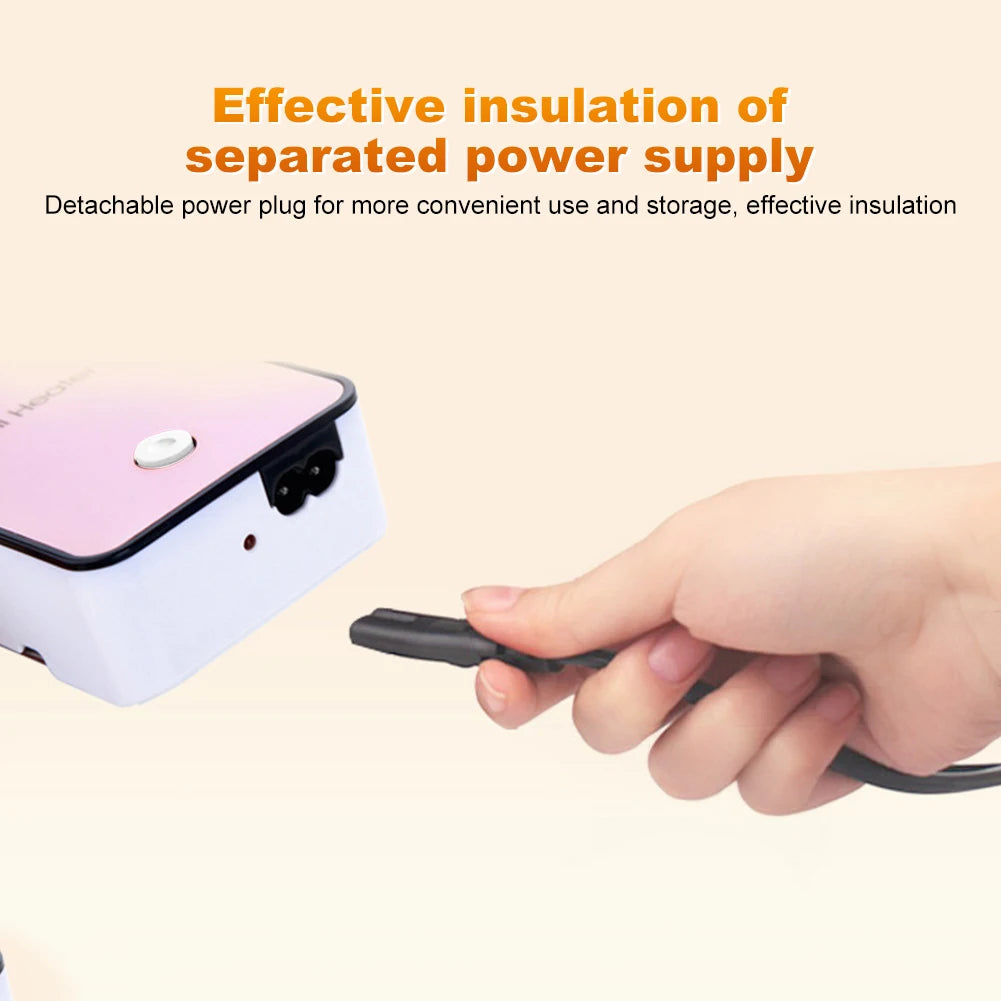 Best Portable Electric Mini Heater – Small Space Heater with Adjustable Stand for Home and Office, 50W Warm Air Blower