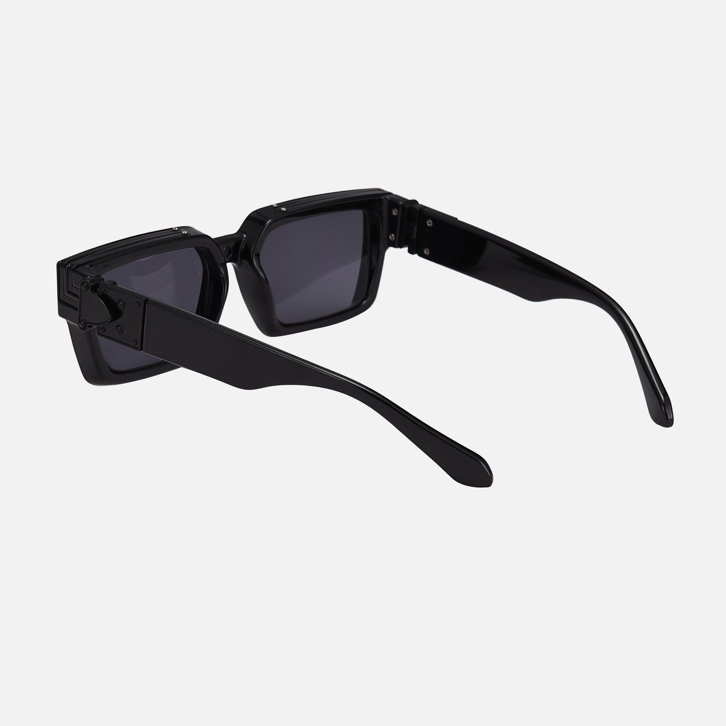Black Square UV Protection Sunglasses with Anti-Scratch Lenses – Stylish Unisex Design 2