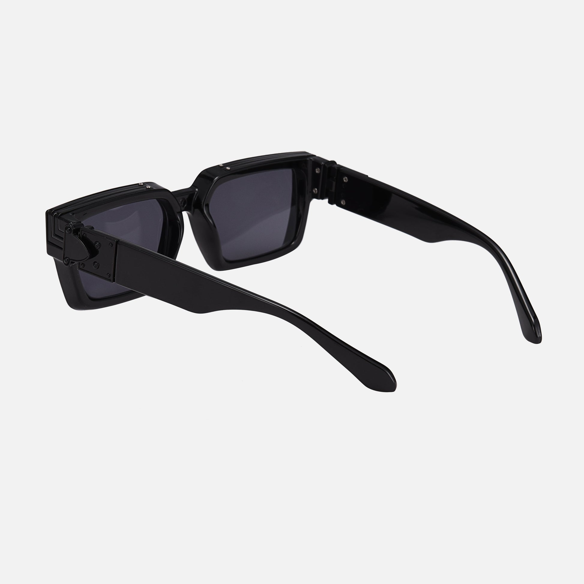 Black Square UV Protection Sunglasses with Anti-Scratch Lenses – Stylish Unisex Design 2