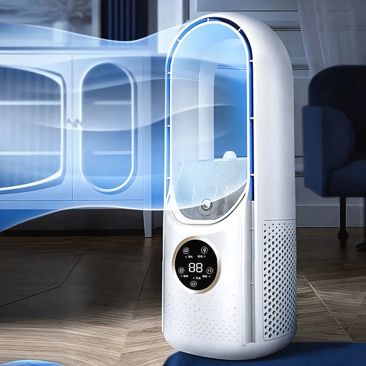 Bladeless Portable Air Cooler with Quiet Operation and Multiple Cooling Modes 0