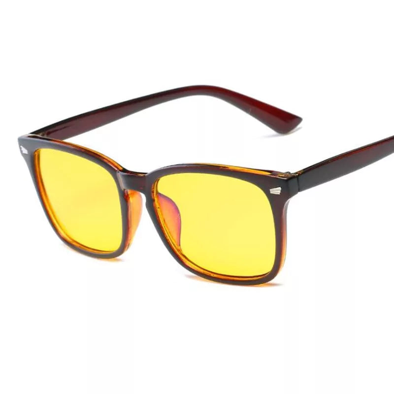 Blue Light Blocking Glasses with Stylish Square Frame – Eye Strain Relief and Sleep Improvement 7