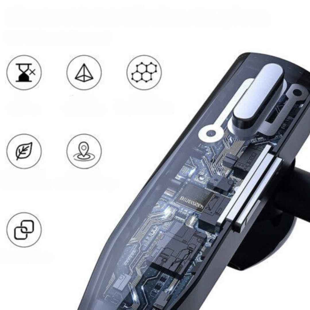 Bluetooth Headset with Noise Cancelling Mic – Ergonomic Wireless Earpiece for Clear Calls 7