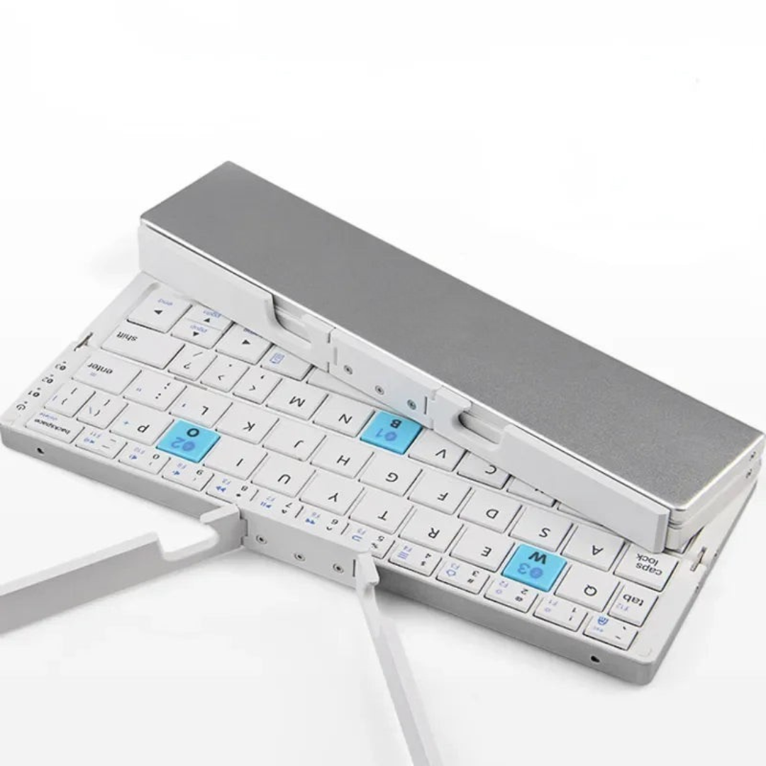 Bluetooth Keyboard with Magnetic Stand for Tablets – Portable and Universal Compatibility 2