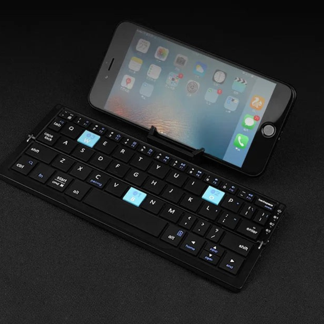 Bluetooth Keyboard with Magnetic Stand for Tablets – Portable and Universal Compatibility 5