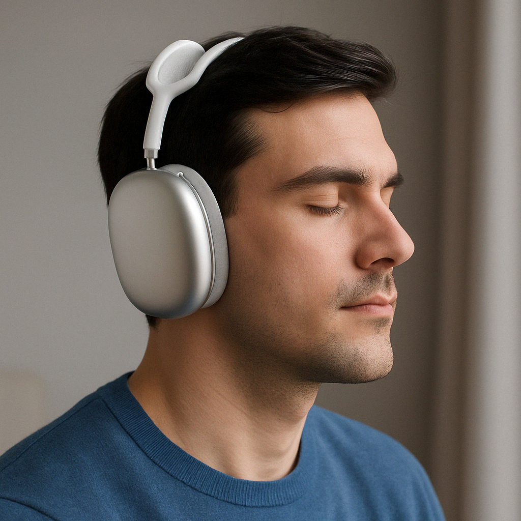 Bluetooth Noise Cancelling Over Ear Headphones with Deep Bass and Comfortable Fit 5