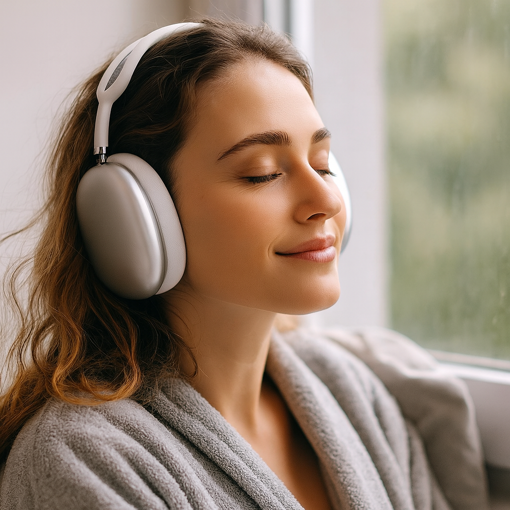 Bluetooth Over Ear Headphones with Active Noise Cancelling and Rich Sound Quality 0