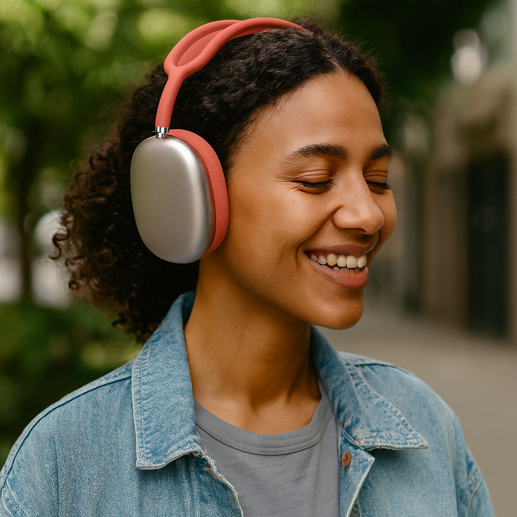 Bluetooth Over Ear Headphones with Active Noise Cancelling and Rich Sound Quality 4