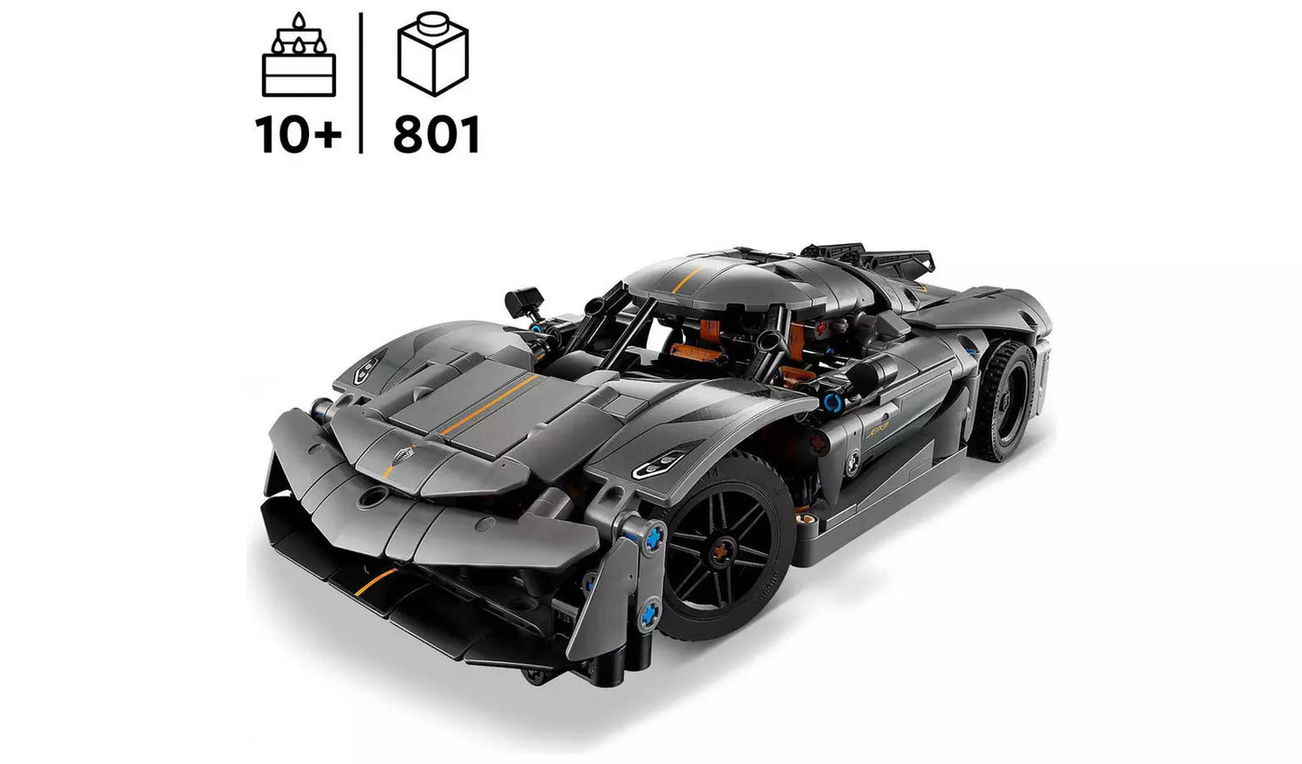 Buildable Car Toy with V8 Engine and Moving Parts for Kids Aged 10+ 4