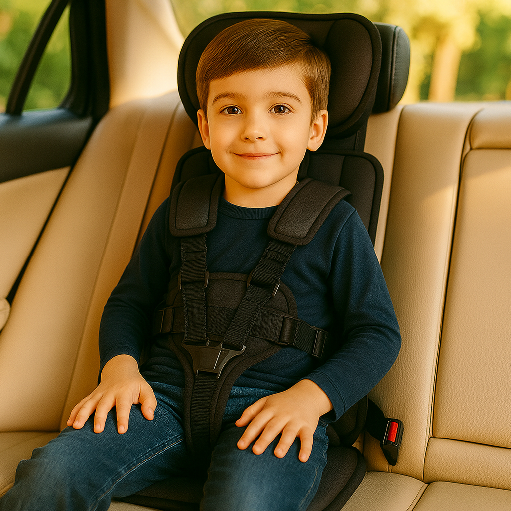 Child Car Booster Seat for Ages 1-14 – Lightweight, Portable, and Crash-Tested Safety 3