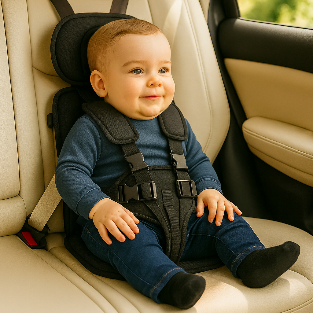 Child Car Booster Seat for Ages 1-14 – Lightweight, Portable, and Crash-Tested Safety 4