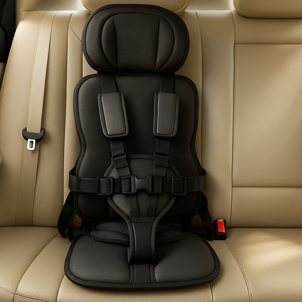 Child Car Booster Seat with Safety Harness – Lightweight and Comfortable for Ages 1-14 3
