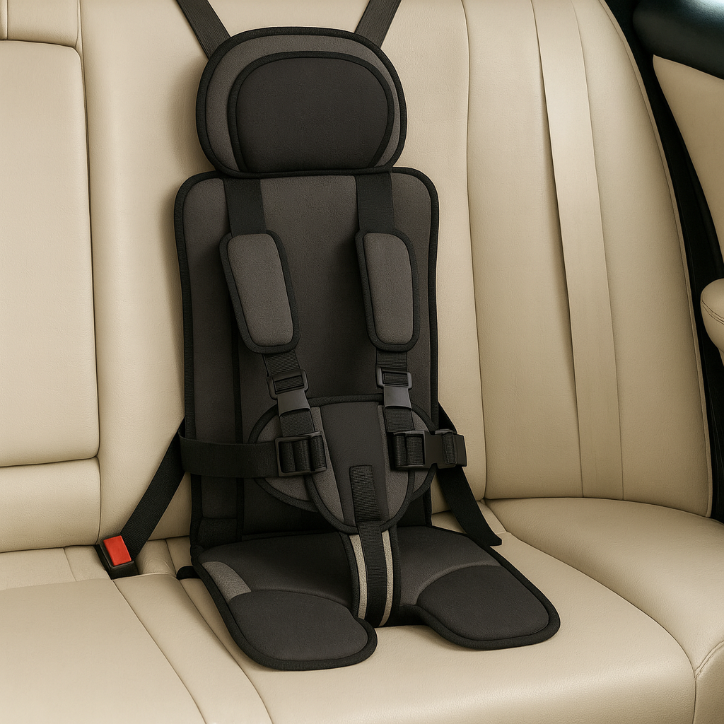 Child Car Booster Seat with Safety Harness – Lightweight and Comfortable for Ages 1-14 4