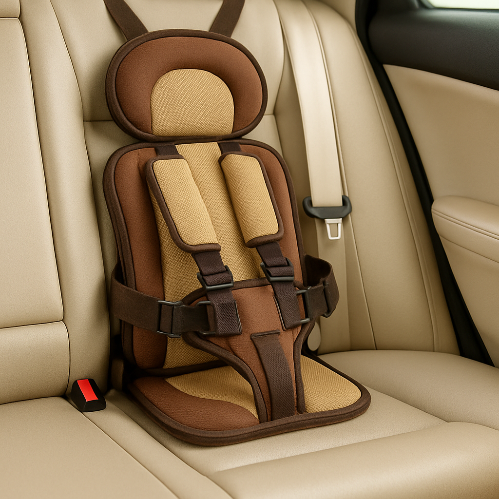 Child Car Booster Seat with Safety Harness – Lightweight and Comfortable for Ages 1-14 5