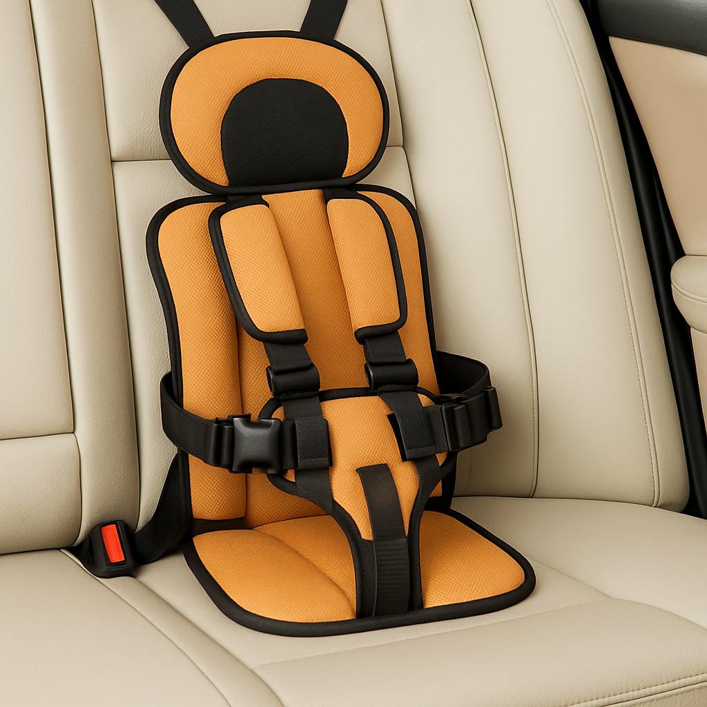 Child Car Booster Seat with Safety Harness – Lightweight and Comfortable for Ages 1-14 6