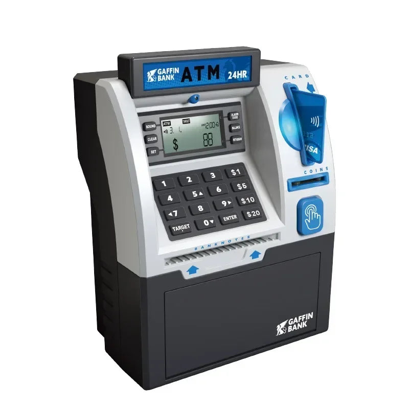 Children's Electronic ATM Piggy Bank with Password Protection, Card Swipe Feature and Interactive Sounds 9
