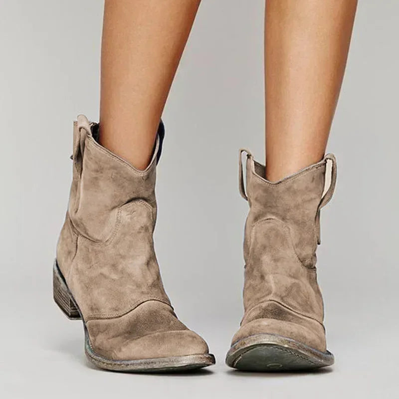 Classic Black Cowboy Boots for Women – Durable Western Style with All-Day Comfort 0