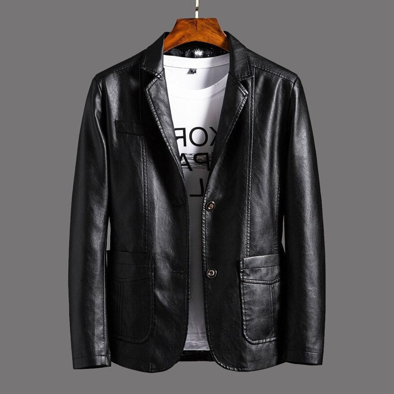 Classic Genuine Leather Jacket for Men – Timeless Style and Durable Comfort 0