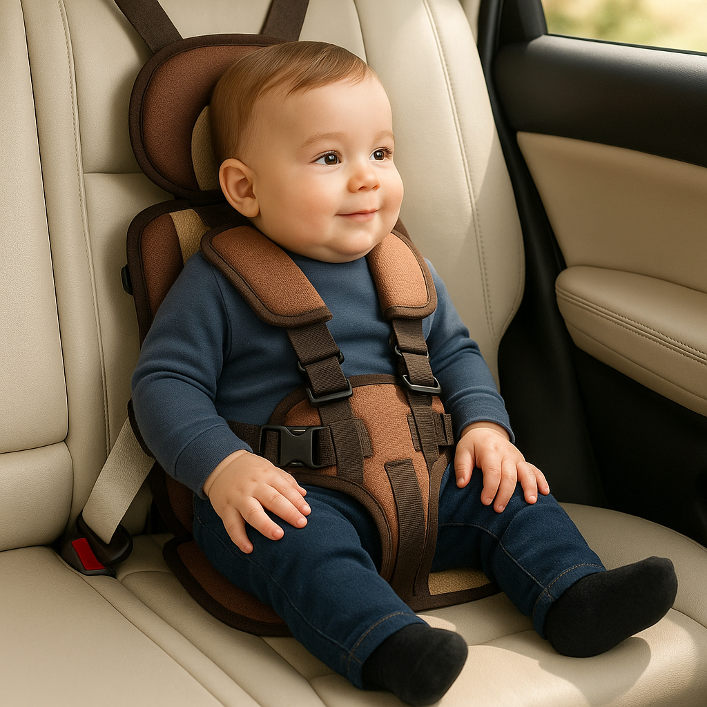 Comfortable Child Car Booster Seat for Safe Travel – Lightweight and Portable 13