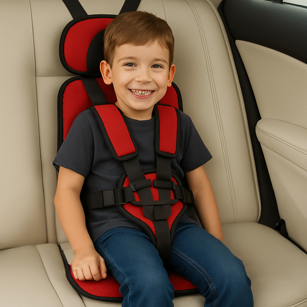 Comfortable Child Car Booster Seat for Safe Travel – Lightweight and Portable 6