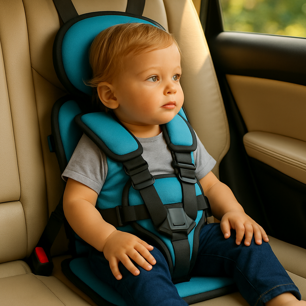 Comfortable Child Car Booster Seat for Safe Travel – Lightweight and Portable 9
