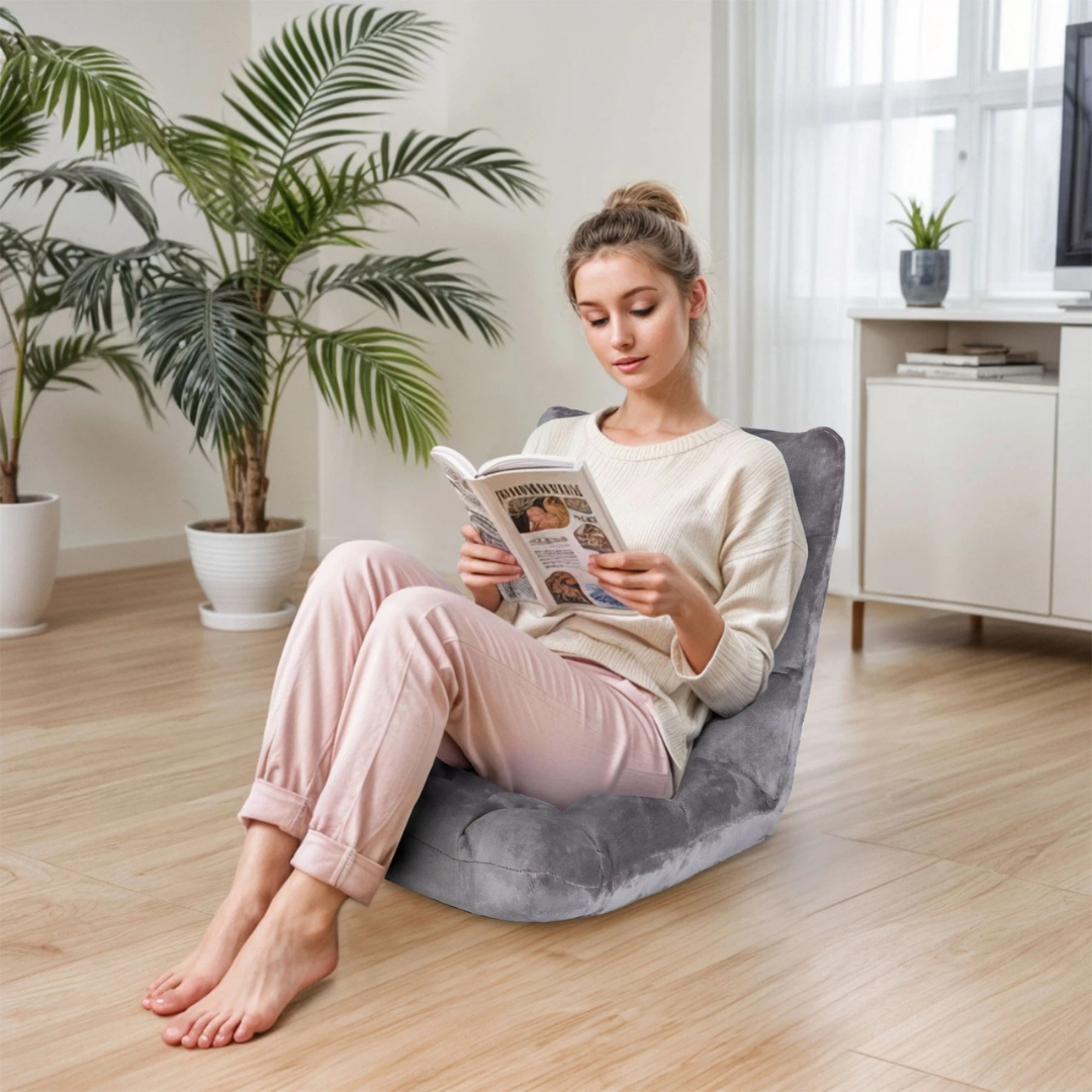 Comfortable Lazy Floor Sofa Chair for Relaxation and Leisure 1