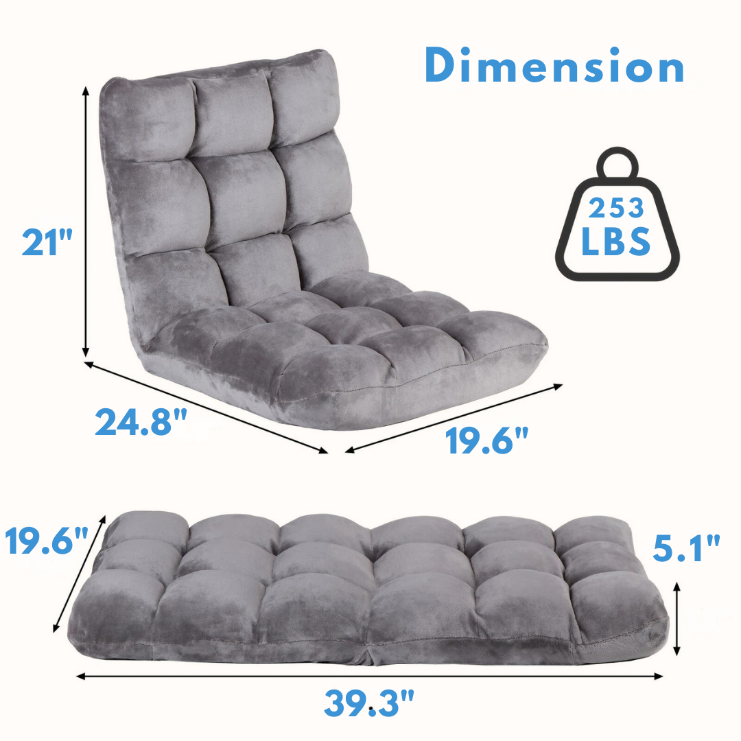 Comfortable Lazy Floor Sofa Chair for Relaxation and Leisure 2