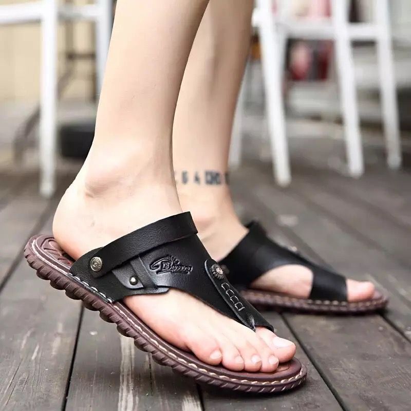 Comfortable Men's Sandals Arch Support – Lightweight, Breathable Open-Toe Design-TRUZENIC
