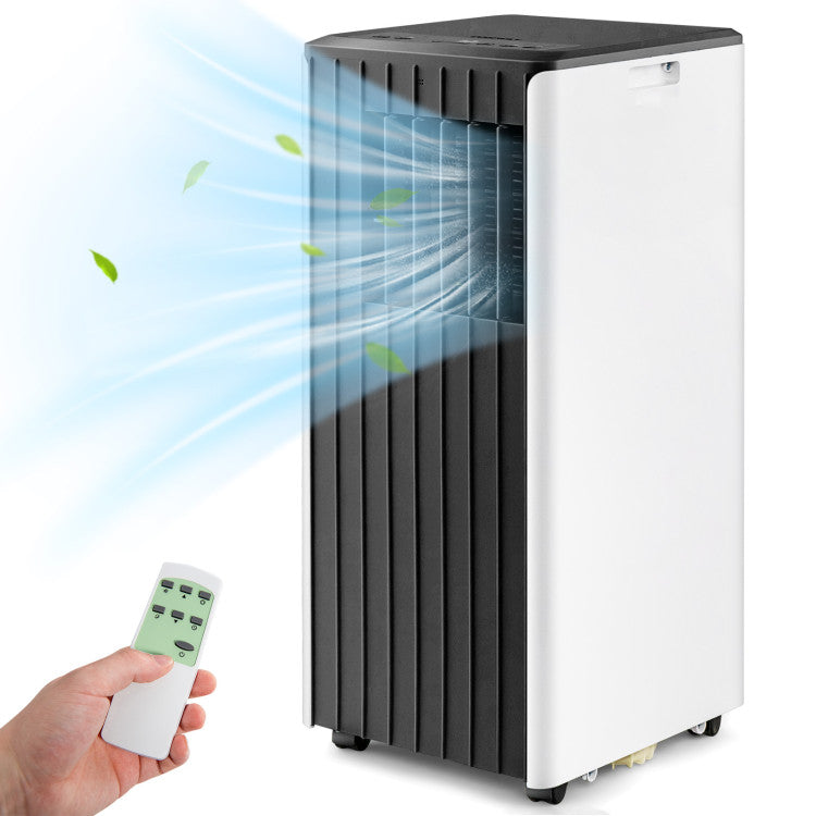 Compact 10000 BTU Portable Air Conditioner with Dehumidifier for Rooms up to 350 Sq.Ft 2
