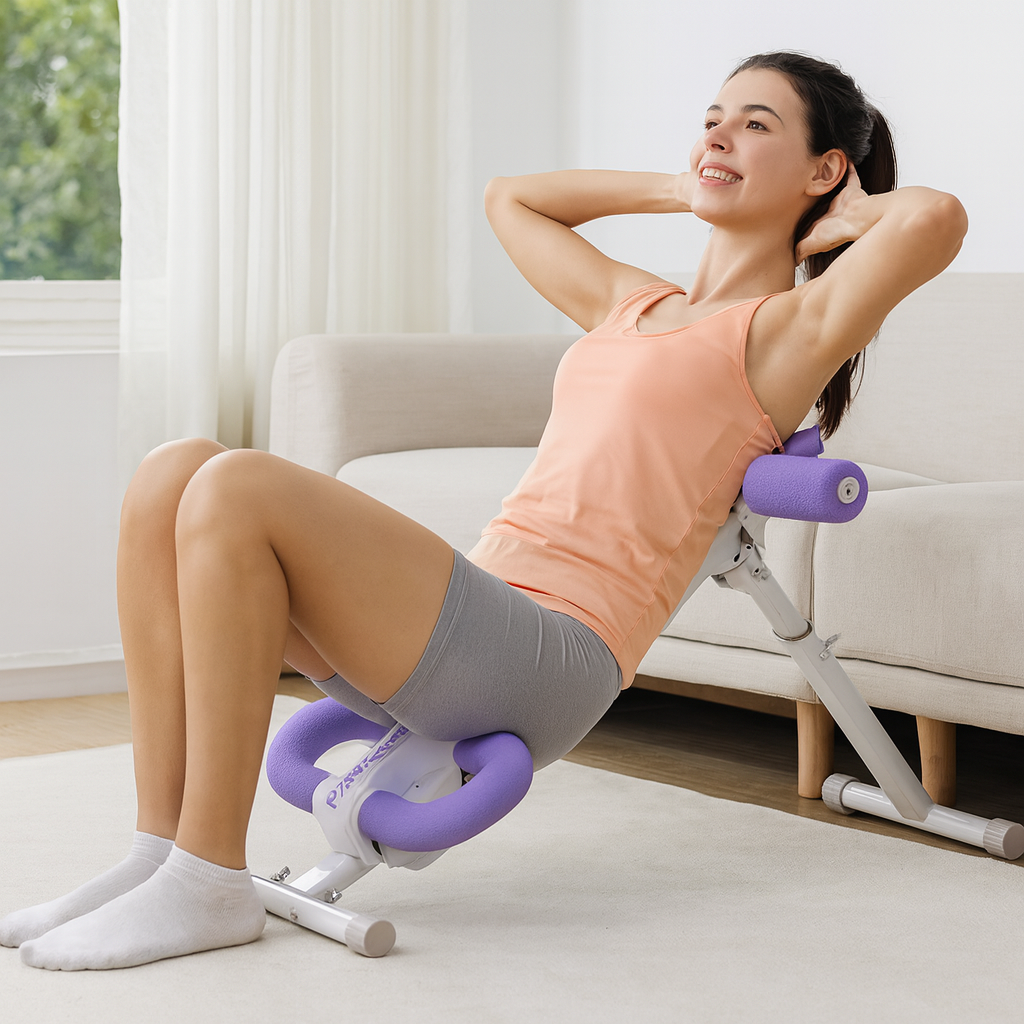 Compact Ab Workout Machine for Full Body Training – Adjustable Resistance and Foldable Design 6