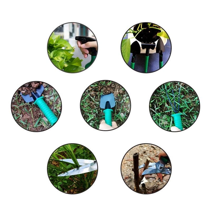 Complete Gardening Tool Set – 10 Essential Ergonomic Tools with Storage Case for Easy Outdoor Use 3