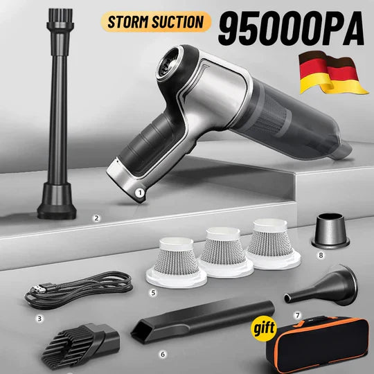 Cordless Handheld Vacuum Cleaner with 95000Pa Suction Power – Lightweight and Multi-Functional for Home and Car 5