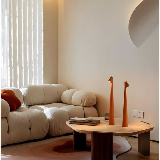 Cordless Table Lamp with Adjustable Brightness – Sleek Design for Living Room or Desk – Battery Operated, Modern Home Lighting 1