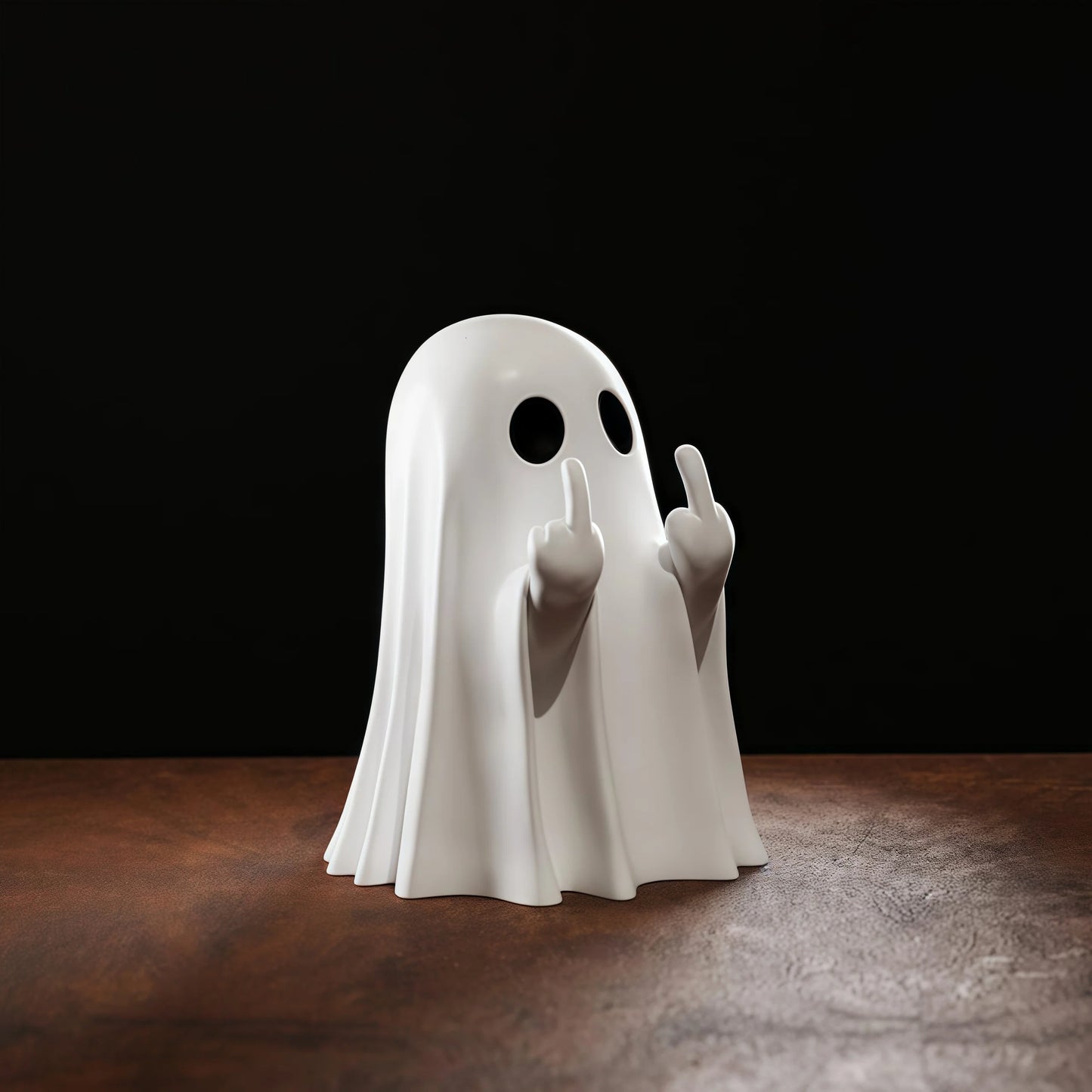 Cute Ghost Statue – Playful Halloween Decor for Indoor Display, Charming Decorative Figurine for Home and Coffee Table 6