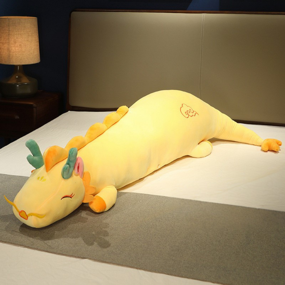 Dragon Plush Body Pillow for Full Sleeping Support – Soft and Hypoallergenic Cushion 3