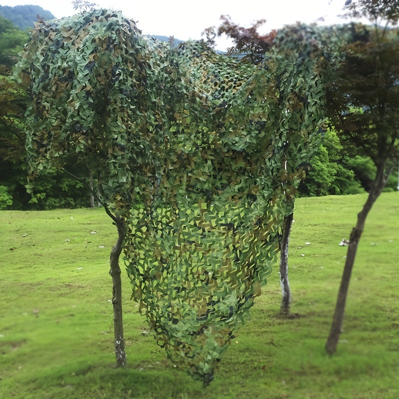 Durable Woodland Camouflage Netting for Hunting and Outdoor Use – Lightweight and Versatile 0